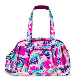 NWT: LUG PROPELLER 2- OVERNIGHT TOTE, CROSSBODY, or SHOULDER BAG- AZALEA…